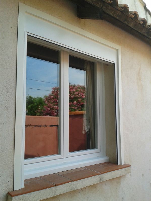 Ensemble fenêtre pvc et volet roulant sur Martigues